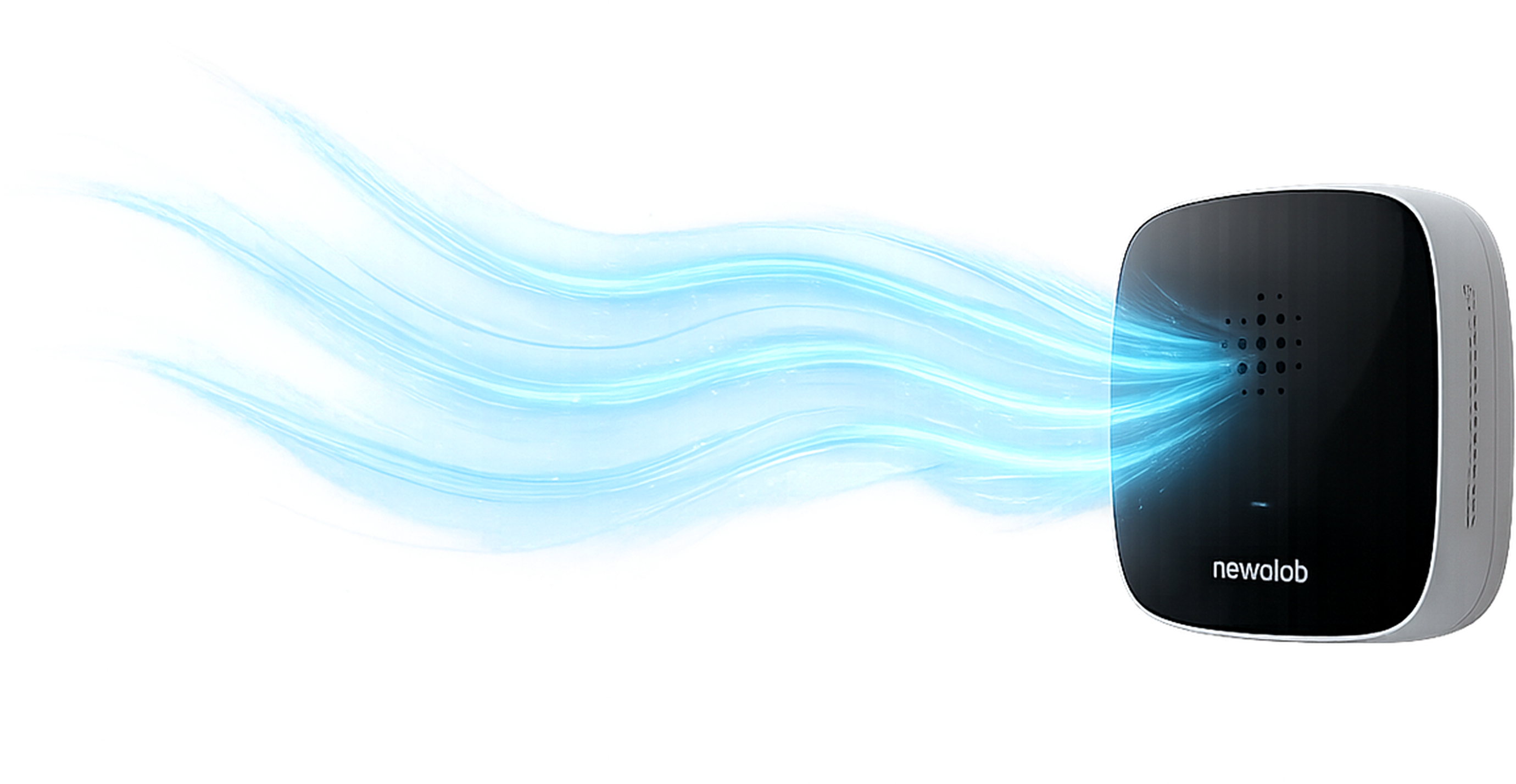 SM-100 odor intelligence device with blue sensing waves
